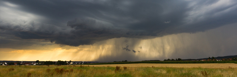 Garten vor Sommergewittern schützen