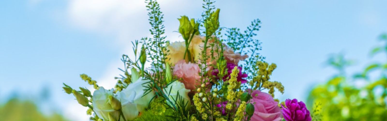 Ein Blumenstrauß für den August